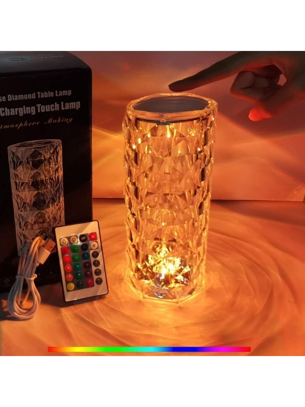 Cristal Lamp 16 Colors
